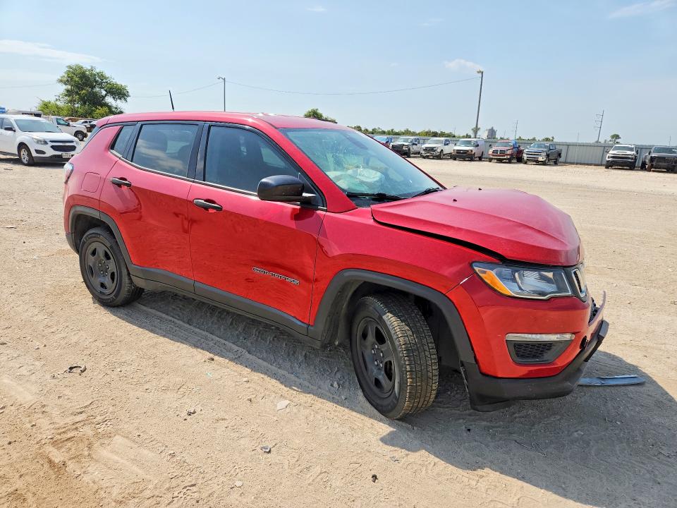 66642676 :رقم المزاد ، 3C4NJCAB4JT369033 vin ، 2018 Jeep Compass مزاد بيع