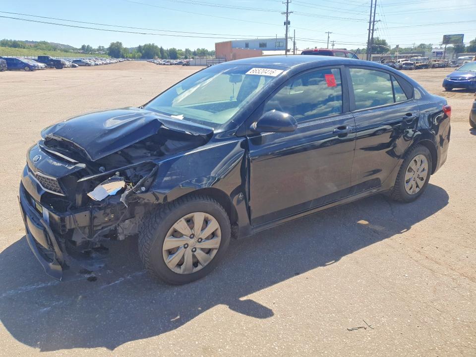 66520416 :رقم المزاد ، 3KPA24AB3KE252082 vin ، 2019 Kia Rio مزاد بيع