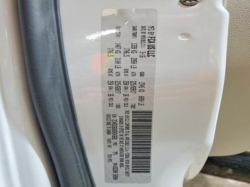 67341826 :رقم المزاد ، 2C4RDGBG0GR343681 vin ، 2016 Dodge Grand Caravan مزاد بيع