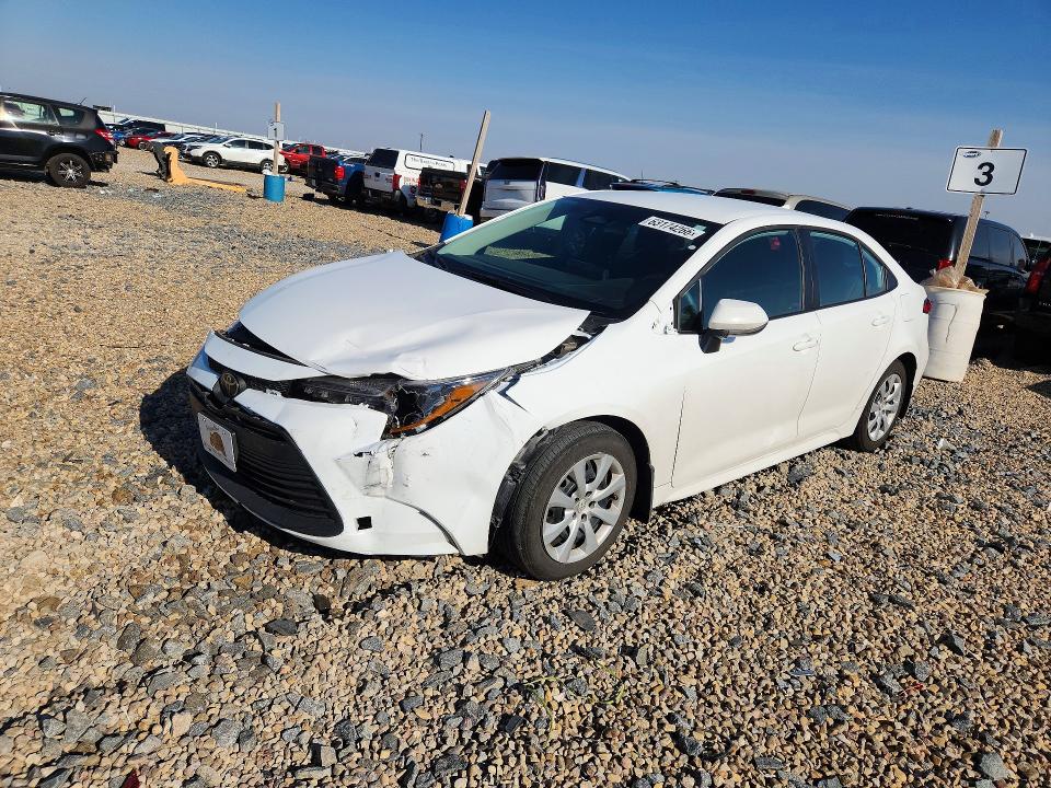 2024 Toyota Corolla მანქანა იყიდება აუქციონზე, vin: 5YFB4MDE2RP208698, აუქციონის ნომერი: 63174266