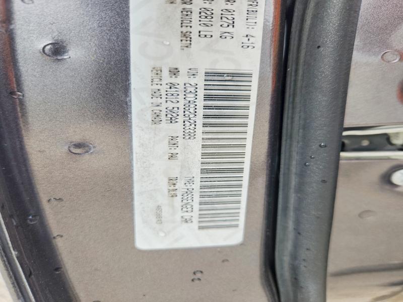 64644656 :رقم المزاد ، 2C3CCAGG2GH253389 vin ، 2016 Chrysler 300 مزاد بيع