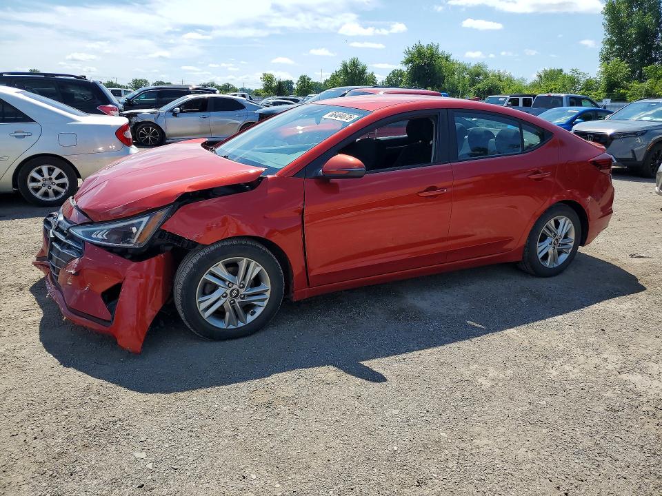 Продажа на аукционе авто 2019 Hyundai Elantra, vin: KMHD84LF7KU857411, номер лота: 66404676