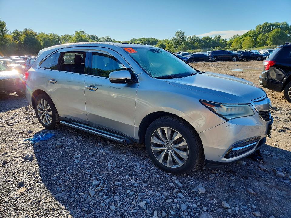 Продажа на аукционе авто 2015 Acura Mdx, vin: 5FRYD4H46FB015519, номер лота: 66214156
