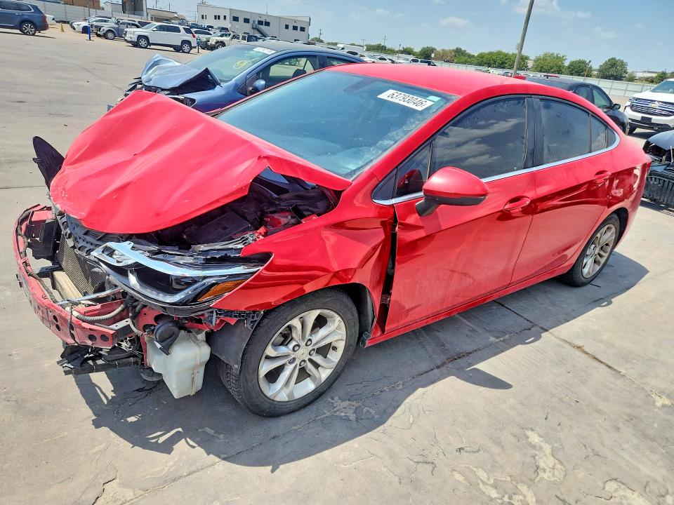 Продаж на аукціоні авто 2019 Chevrolet Cruze, vin: 1G1BE5SM7K7126639, номер лоту: 63793046