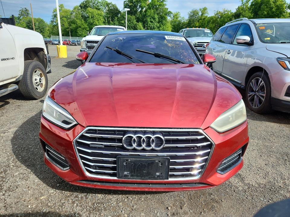 Продажа на аукционе авто 2018 Audi A5, vin: WAUBNCF50JA065163, номер лота: 66062576