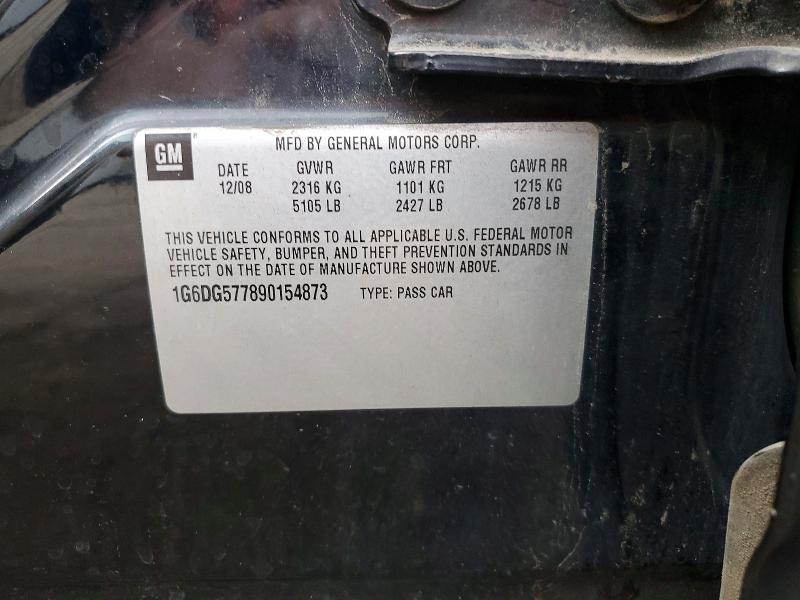 Продаж на аукціоні авто 2009 Cadillac Cts, vin: 1G6DG577890154873, номер лоту: 66734446