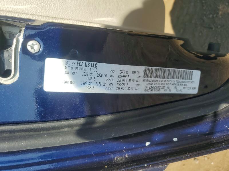 2016 Dodge Grand Caravan მანქანა იყიდება აუქციონზე, vin: 2C4RDGCG5GR212227, აუქციონის ნომერი: 66248046
