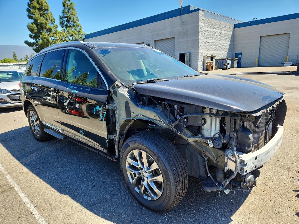 64052106 :رقم المزاد ، 5N1AL0MN9FC542444 vin ، 2015 Infiniti Qx60 مزاد بيع