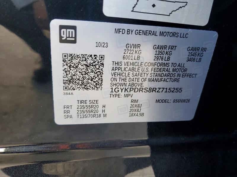 Продажа на аукционе авто 2024 Cadillac Xt6, vin: 1GYKPDRS8RZ715255, номер лота: 66632996