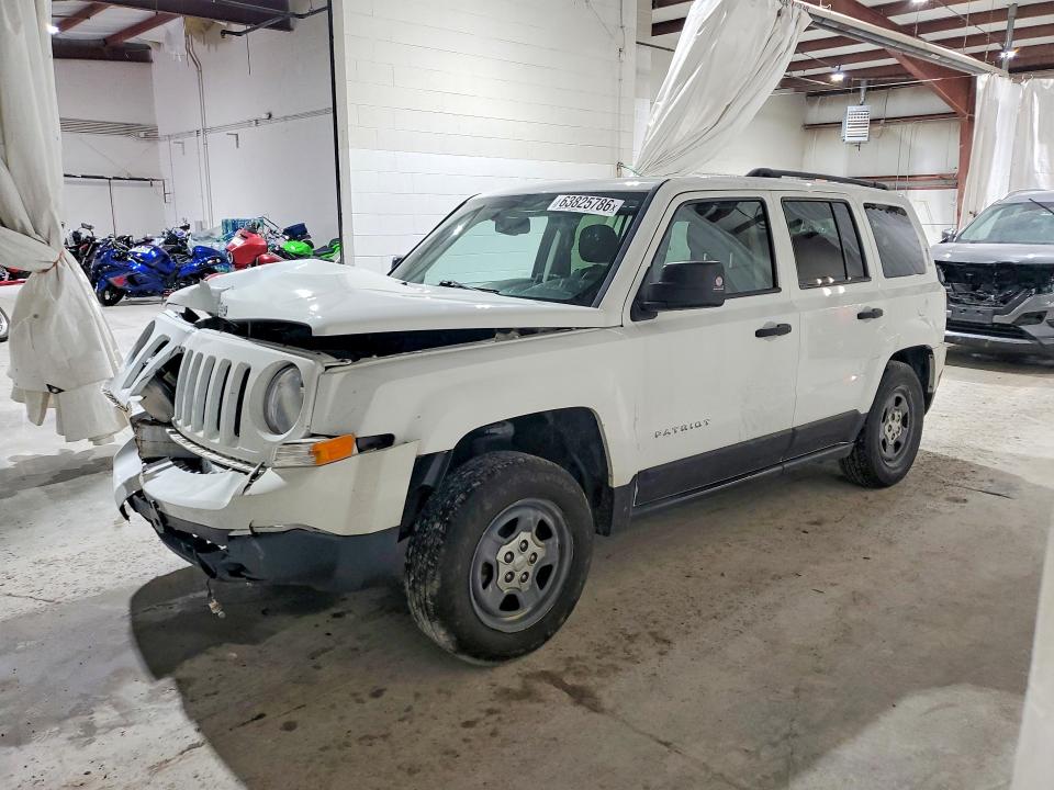 Aukcja sprzedaży 2016 Jeep Patriot, vin: 1C4NJPBA2GD636634, numer aukcji: 63825786