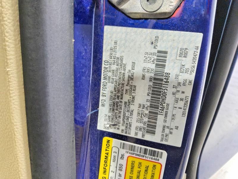 Продажа на аукционе авто 2015 Ford Fusion, vin: 1FA6P0HD0F5116488, номер лота: 65809346