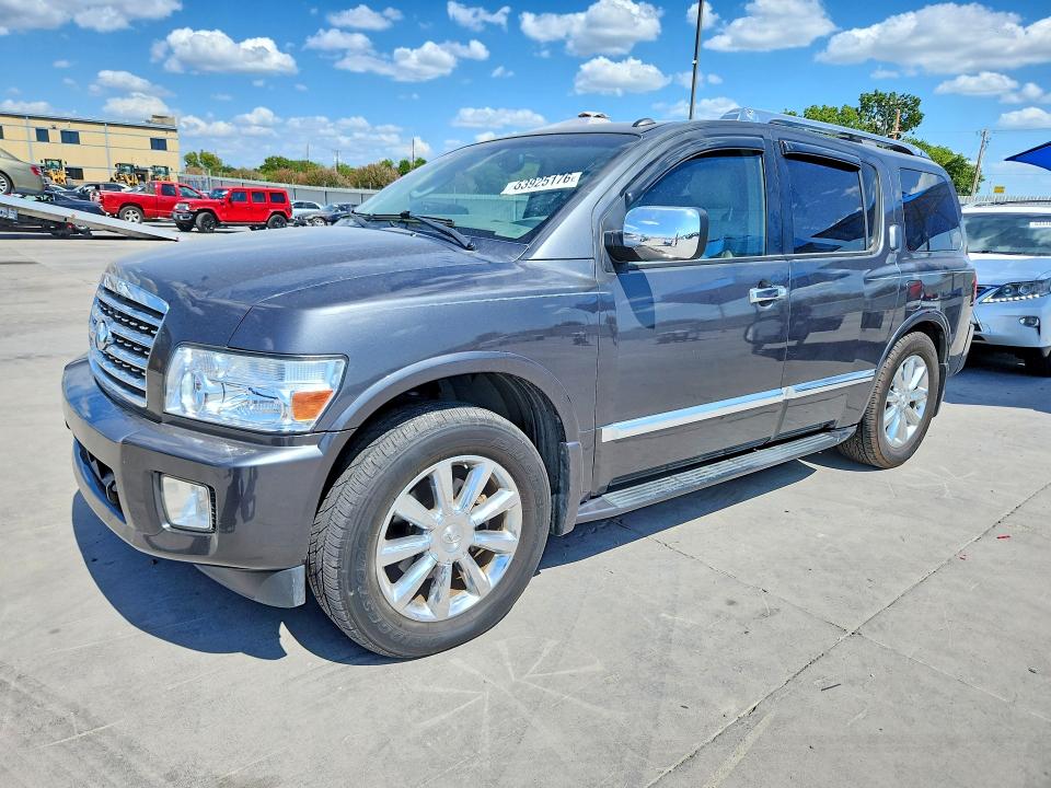 63925176 :رقم المزاد ، 5N3AA08C58N903570 vin ، 2008 Infiniti Qx56 مزاد بيع