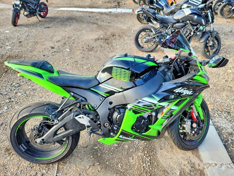 63403106 :رقم المزاد ، JKAZXCR1XHA005044 vin ، 2017 Kawasaki Zx1000 مزاد بيع