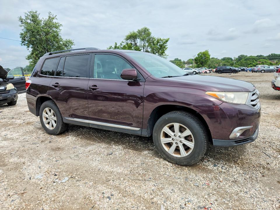 Продажа на аукционе авто 2012 Toyota Highlander, vin: 5TDBK3EH6CS114279, номер лота: 65405756