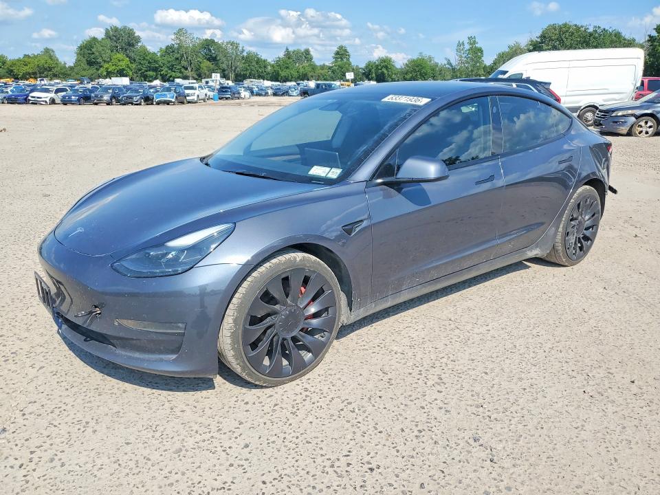 63371936 :رقم المزاد ، 5YJ3E1EC8PF507506 vin ، 2023 Tesla Model 3 مزاد بيع