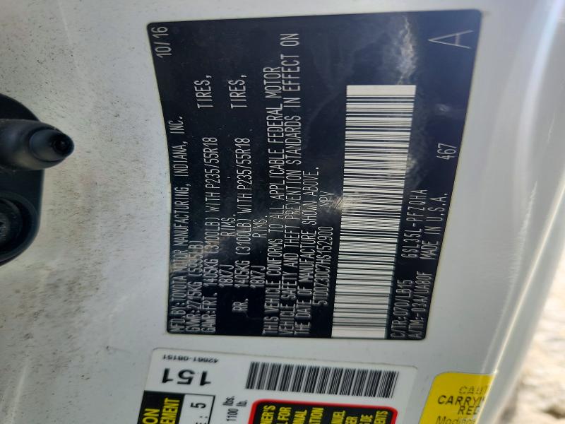 2017 Toyota Sienna მანქანა იყიდება აუქციონზე, vin: 5TDDZ3DC7HS152900, აუქციონის ნომერი: 65854946