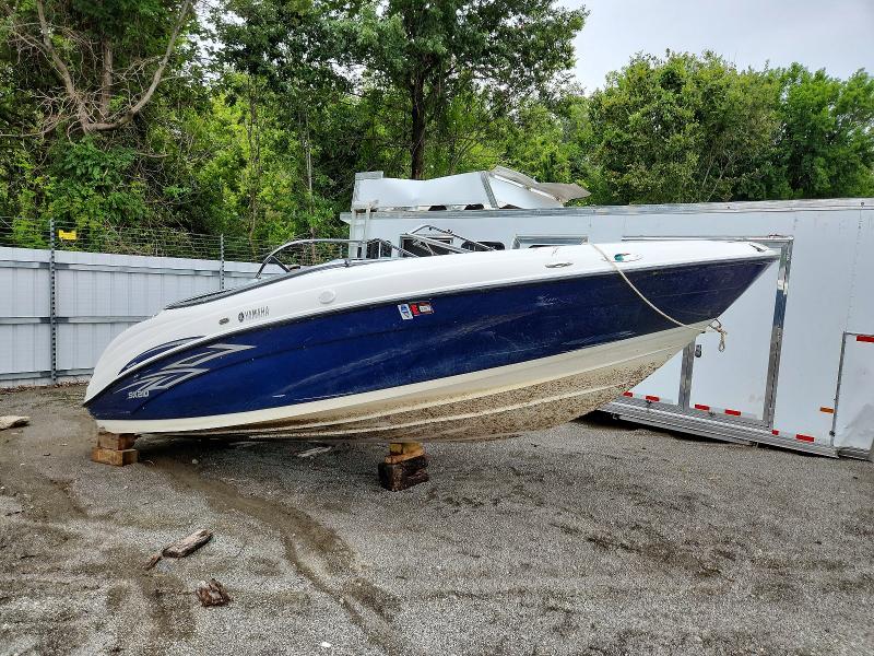 62882206 :رقم المزاد ، YAMCF111H910 vin ، 2010 Yamaha Sx 210 Boat مزاد بيع