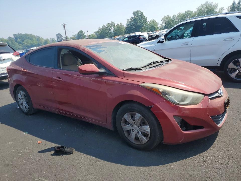 2016 Hyundai Elantra მანქანა იყიდება აუქციონზე, vin: 5NPDH4AE5GH778500, აუქციონის ნომერი: 64294756