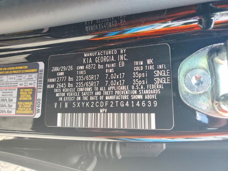 Продаж на аукціоні авто 2026 Kia Sportage, vin: 5XYK2CDF2TG414639, номер лоту: 64076786