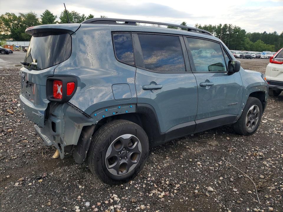 Продажа на аукционе авто 2018 Jeep Renegade, vin: ZACCJBAB5JPH08889, номер лота: 65851156