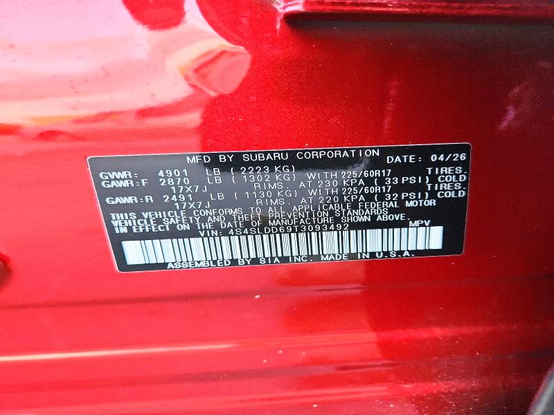 Продажа на аукционе авто 2026 Subaru Forester, vin: 4S4SLDD69T3093492, номер лота: 65396686