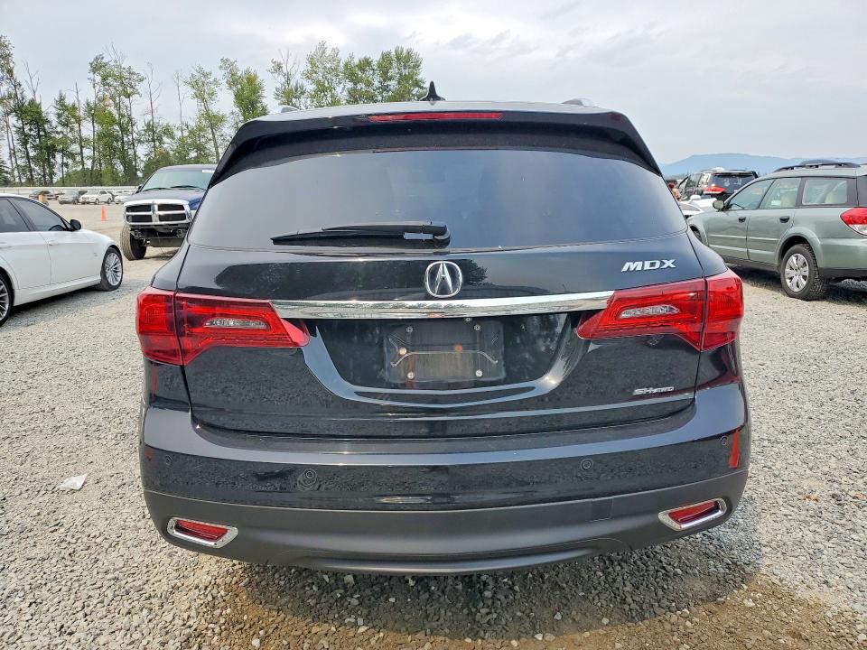 65365776 :رقم المزاد ، 5FRYD4H80FB001697 vin ، 2015 Acura Mdx مزاد بيع