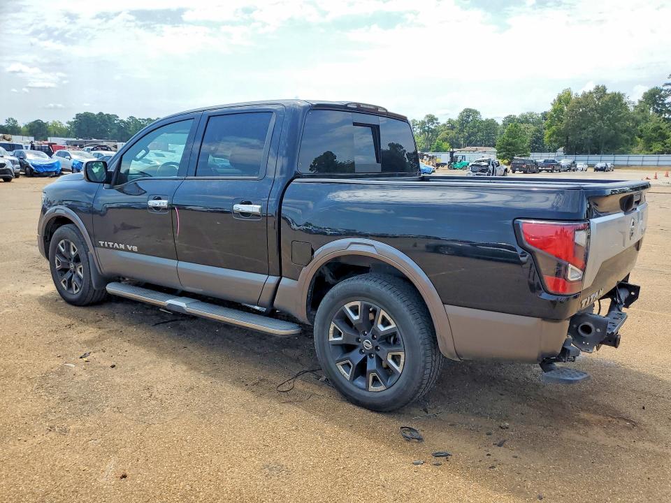 2020 Nissan Titan მანქანა იყიდება აუქციონზე, vin: 1N6AA1EF1LN507689, აუქციონის ნომერი: 62502106