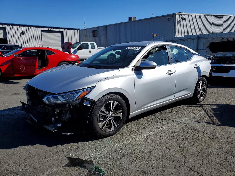Auction sale of the 2021 Nissan Sentra, vin: 3N1AB8CV3MY216556, lot number: 64291076