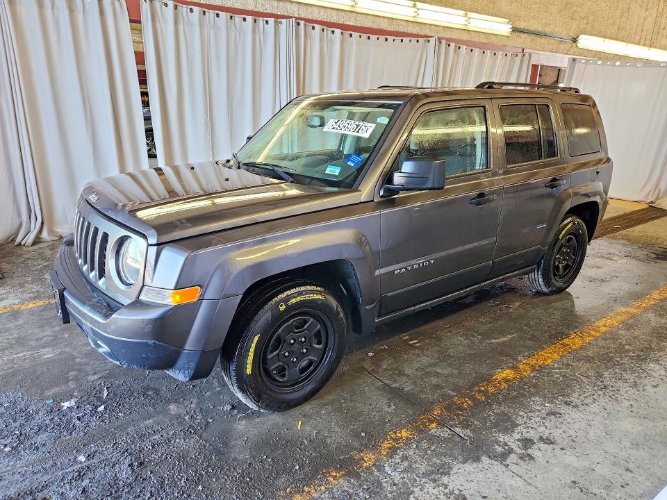 Продаж на аукціоні авто 2017 Jeep Patriot, vin: 1C4NJPBA0HD166914, номер лоту: 64959676