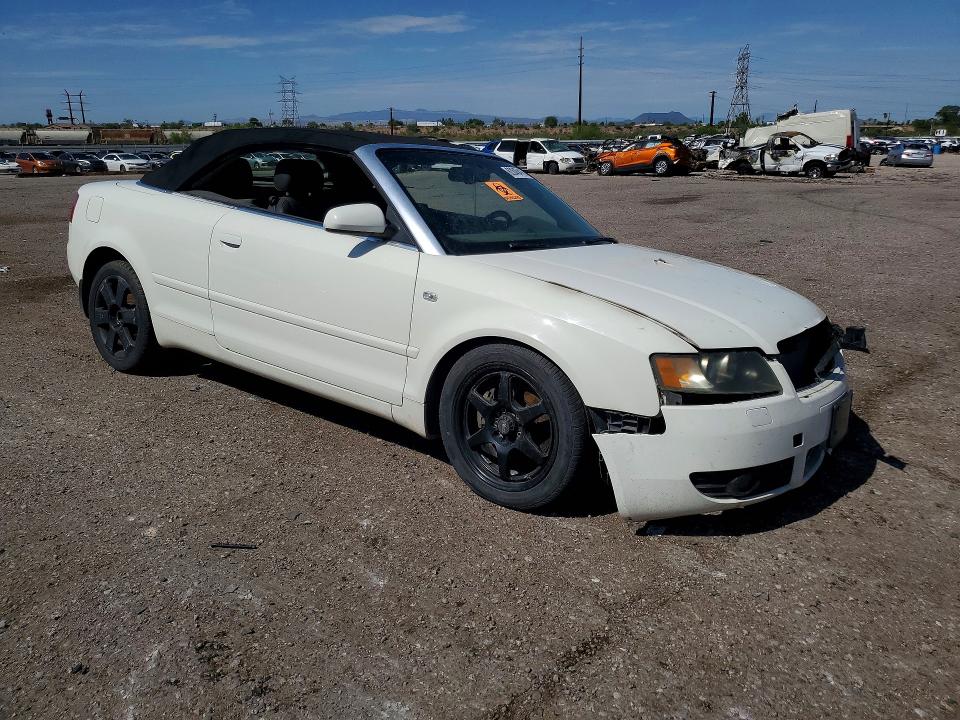 Auction sale of the 2005 Audi A4, vin: WAUDT48H45K009254, lot number: 62845416