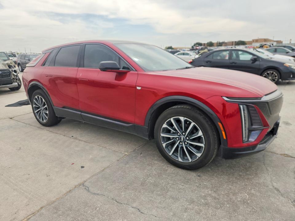 2024 Cadillac Lyriq მანქანა იყიდება აუქციონზე, vin: 1GYKPTRK7RZ109245, აუქციონის ნომერი: 65672166