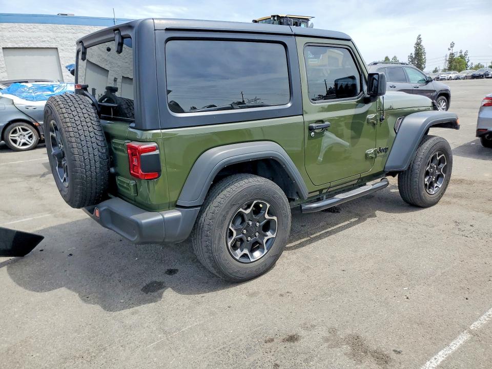 Auction sale of the 2021 Jeep Wrangler, vin: 1C4HJXAG3MW718245, lot number: 64427806