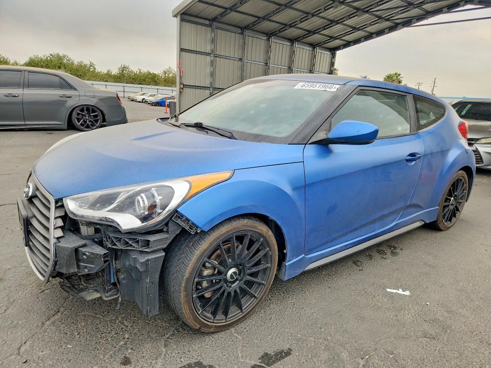 Продаж на аукціоні авто 2016 Hyundai Veloster, vin: KMHTC6AE3GU257539, номер лоту: 65951966