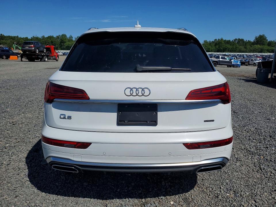 2022 Audi Q5 მანქანა იყიდება აუქციონზე, vin: WA1GAAFYXN2094098, აუქციონის ნომერი: 63609336