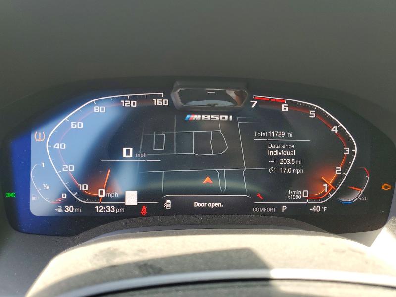 Aukcja sprzedaży 2025 Bmw M850xi, vin: WBAGV8C04SCT43919, numer aukcji: 64570476