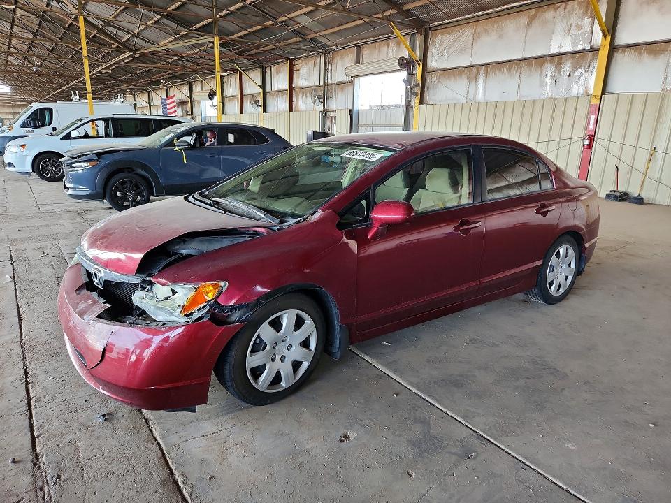 Auction sale of the 2007 Honda Civic, vin: 1HGFA16557L107636, lot number: 66833406