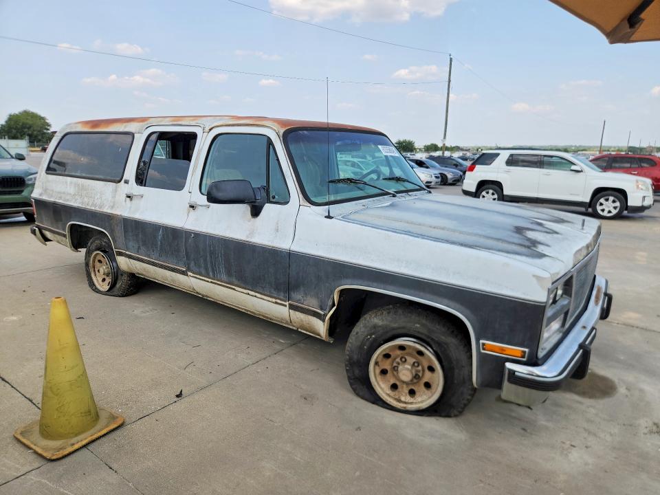 63358846 :رقم المزاد ، 1GKER16K9MF510266 vin ، 1991 Gmc Suburban مزاد بيع