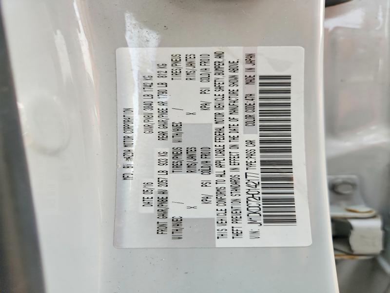 64234776 :رقم المزاد ، JM1DKDC72H0142177 vin ، 2017 Mazda Cx-3 مزاد بيع