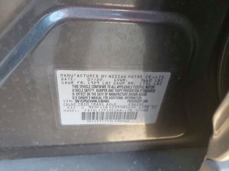 Продаж на аукціоні авто 2022 Nissan Kicks, vin: 3N1CP5CV4NL530465, номер лоту: 63732096