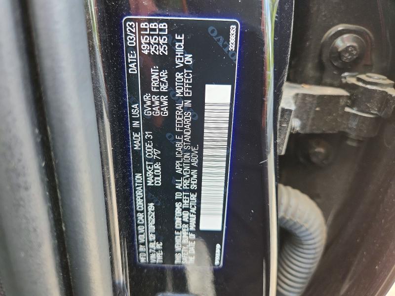 Продаж на аукціоні авто 2023 Volvo S60, vin: 7JRL12FT0PG252194, номер лоту: 64909586