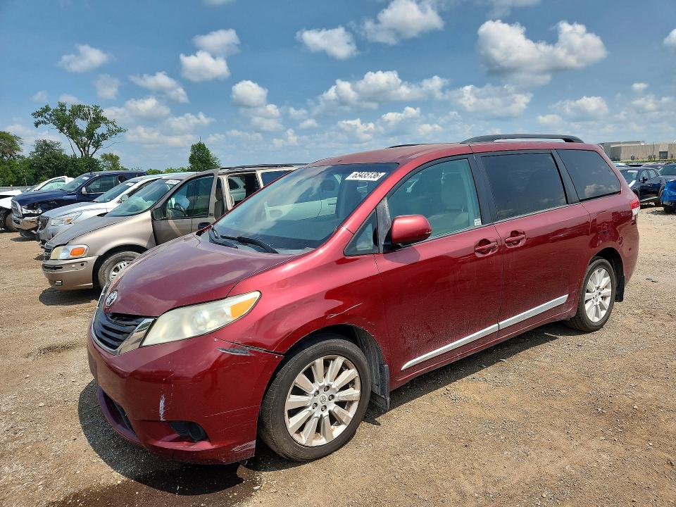 2011 Toyota Sienna მანქანა იყიდება აუქციონზე, vin: 5TDJK3DC0BS023346, აუქციონის ნომერი: 63435136