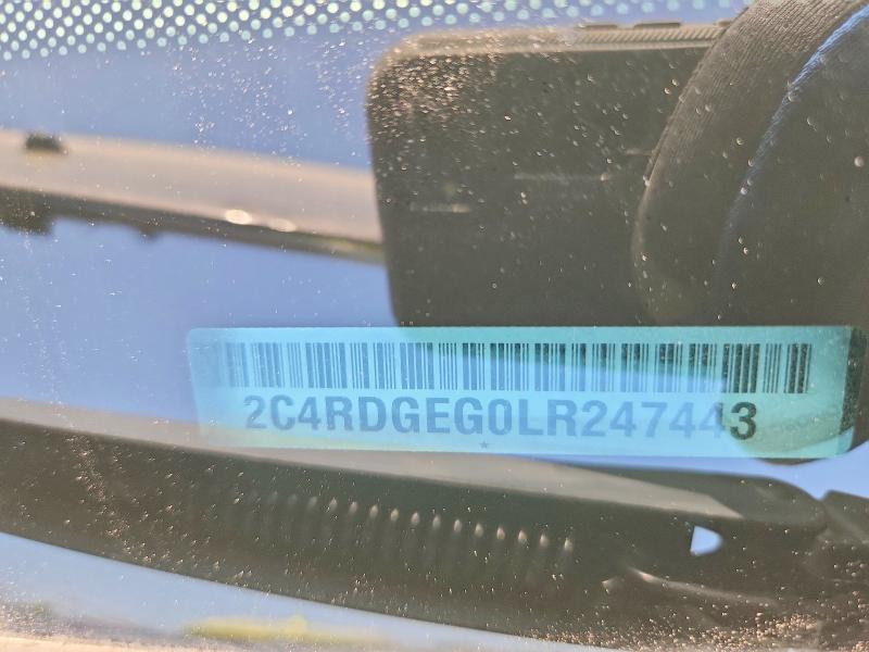 Aukcja sprzedaży 2020 Dodge Grand Caravan, vin: 2C4RDGEG0LR247443, numer aukcji: 64823276