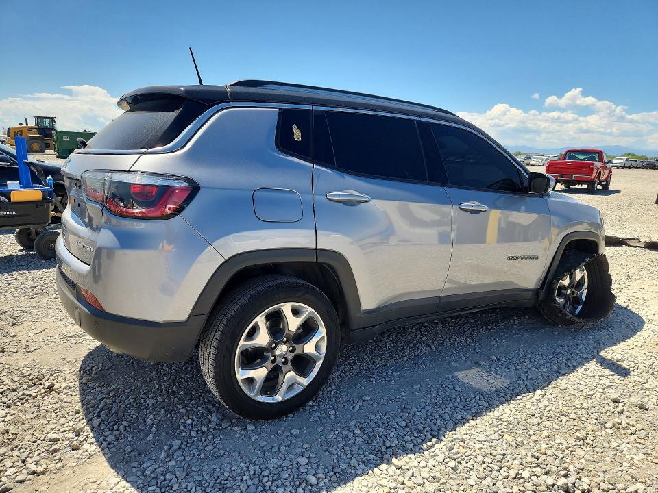 2018 Jeep Compass მანქანა იყიდება აუქციონზე, vin: 3C4NJDCB3JT442508, აუქციონის ნომერი: 61454006