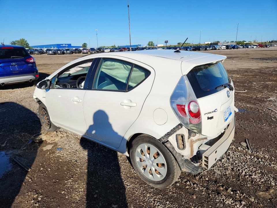 65736116 :رقم المزاد ، JTDKDTB37C1524797 vin ، 2012 Toyota Prius C مزاد بيع