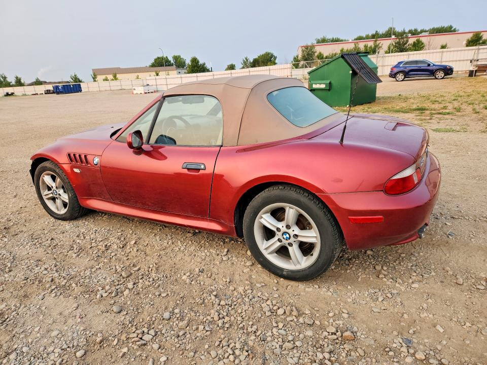 Продаж на аукціоні авто 2001 Bmw Z3, vin: WBACN33451LM01555, номер лоту: 63262996