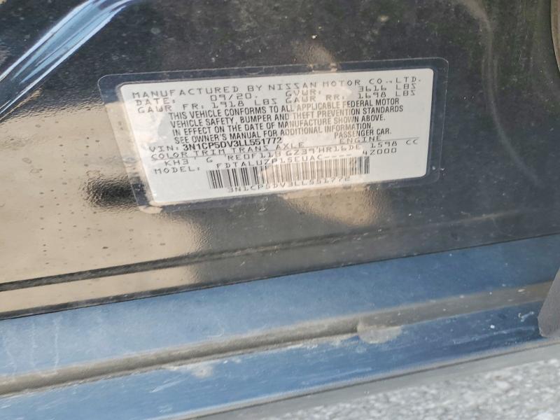Продажа на аукционе авто 2020 Nissan Kicks, vin: 3N1CP5DV3LL551772, номер лота: 66232796