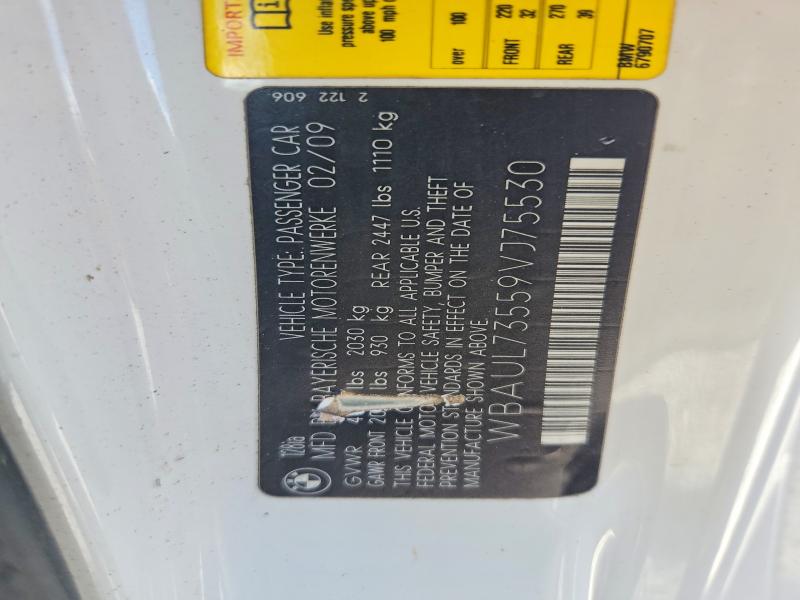 Продажа на аукционе авто 2009 Bmw 128, vin: WBAUL73559VJ75530, номер лота: 64469786