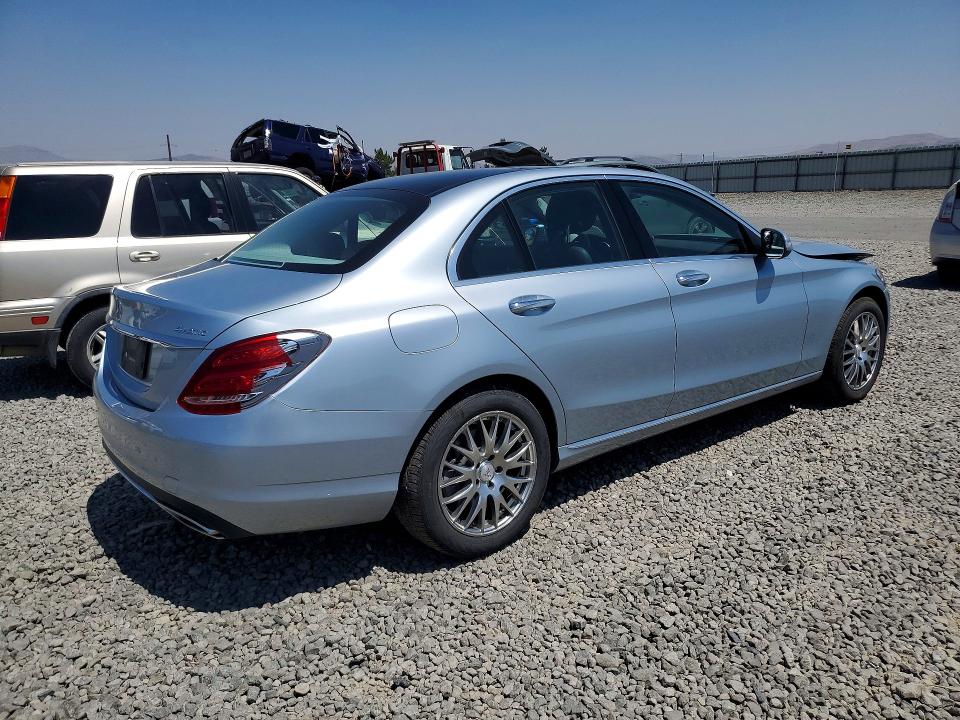 2015 Mercedes-benz C მანქანა იყიდება აუქციონზე, vin: 55SWF4KB8FU073463, აუქციონის ნომერი: 63750936