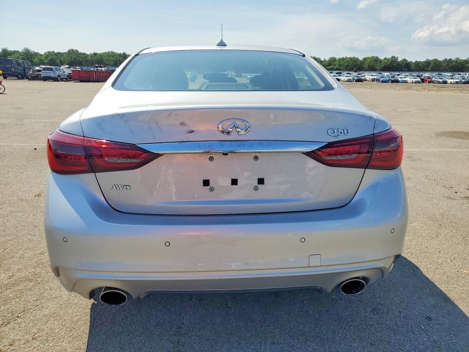 2019 Infiniti Q50 მანქანა იყიდება აუქციონზე, vin: JN1EV7AR6KM554333, აუქციონის ნომერი: 65416846