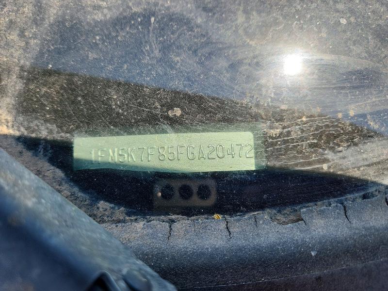 66934676 :رقم المزاد ، 1FM5K7F85FGA20472 vin ، 2015 Ford Explorer مزاد بيع
